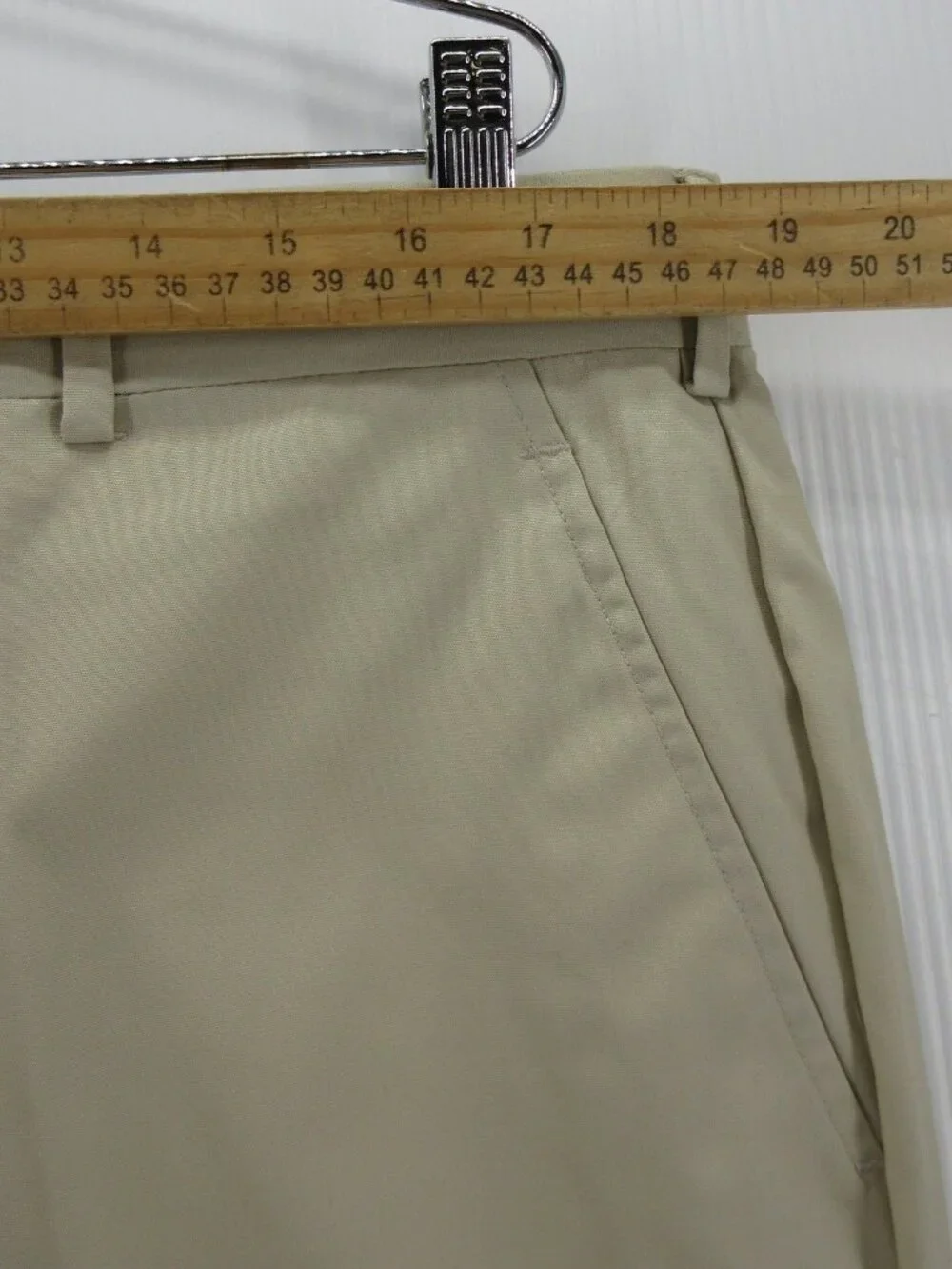 VINTAGE Brooks Brothers Pants 38 Chino Khakis Cuffed 90s USA 38X32